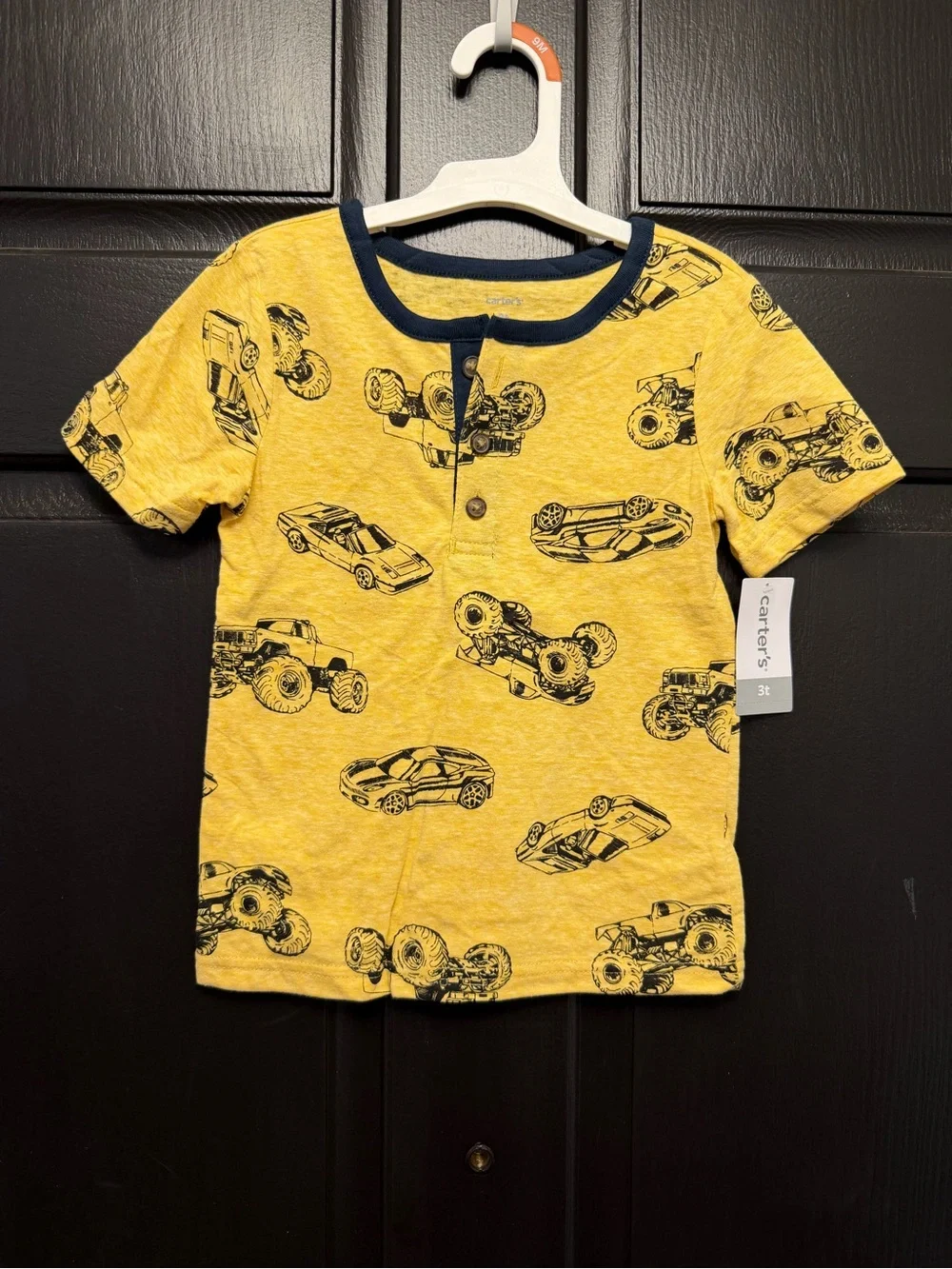 Carters boys 3M vehicle print T-Shirt New with tags